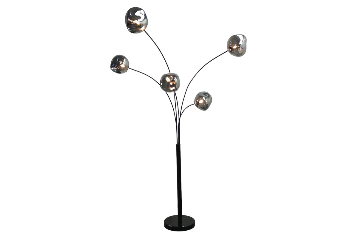 Podlahová lampa LIQUID DIAMOND smoke 200cm