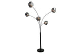 Floor lamp LIQUID DIAMOND smoke 200cm