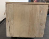 B-TV Board ART DECO 200cm 3D mango wood