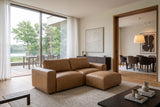Sofa BIG GEORGE 245cm 3-seater leather cognac