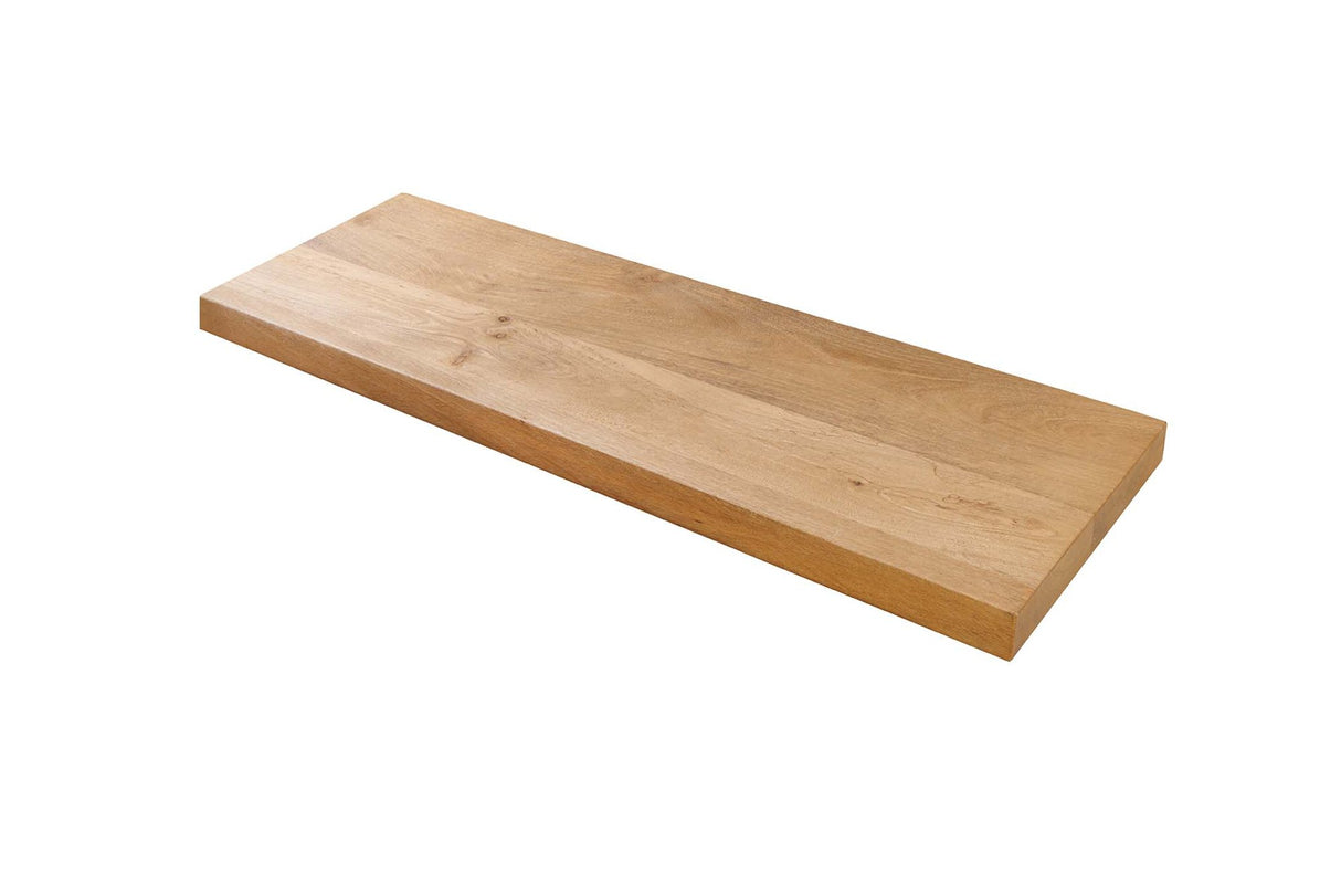 Wall shelf PURE 60cm mango wood natural cream finish