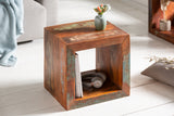 Side table JAKARTA 45cm recycled wood