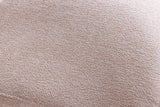 Chair BOUTIQUE beige brushed structured fabric w/ golden legs