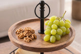 Etagere PURE NATURE 38cm 2 Tabletts Mangoholz