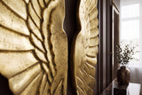 Wall decoration FALLEN ANGEL 65cm angel wings antique gold