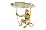 B-Side table WILDLIFE MONKEY 55cm  gold