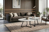 Coffee table MARVELOUS 70cm ceramic white