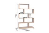 Shelf MAKASSAR XL 150cm mango wood brown honey finish