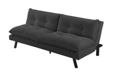 Sofa bed COCOONING 190cm 3-seater cord grey