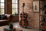 Weinregal CELLO 135cm für 10 Flaschen Kiefernholz
