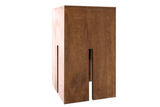 Side table CASTLE 45cm mango wood brown honey finish