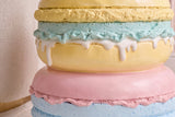 Side table MACARONS 50cm fibre glass multicoloured
