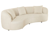 Sofa ATELIER 230cm 3-Sitzer Bouclé beige