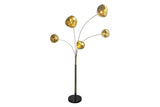 Floor lamp LIQUID DIAMOND gold 200cm