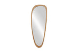 Wall mirror ORGANIC 165cm massive wood oak wood look