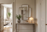 Wandspiegel QUADRA 90cm silber
