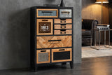 Sideboard SECRETS 95cm Kiefernholz Vintage Braun