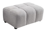 Hocker CLOUD 100cm Bouclé grau