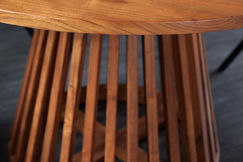 Dining table MAISON JADE Ø 120cm round acacia wood