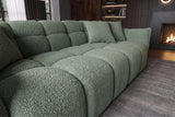 Sofa CLOUD 260cm 3-seater XXL bouclé sage