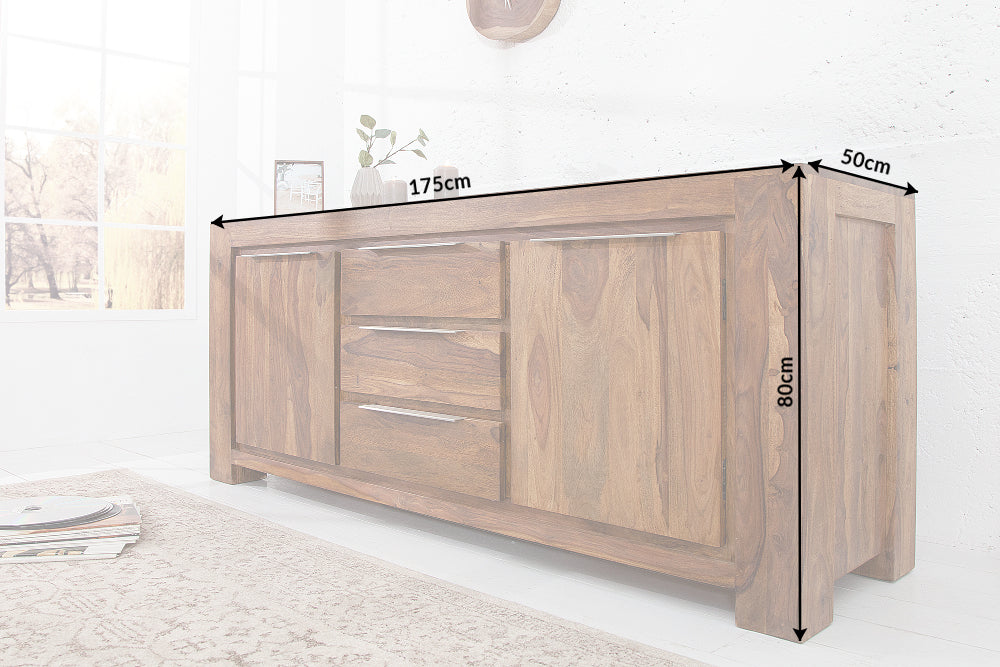 Buffet GIANT 175cm en bois de sheesham