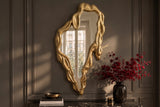 Wall mirror FLUIDUM 150cm gold
