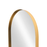 Wandspiegel ARCA 160 cm Aluminium Gold