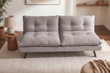 Schlafsofa COCOONING 190 cm 3-Sitzer Chenille beige