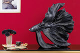 Decoration fish CROWNTAIL 65cm polyresin black