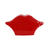 Dekoration DISCO LIP 45cm Mosaik rot