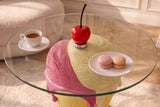 Beistelltisch SWEET SOCIETY Sundae 65 cm pastellgelb