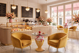 Beistelltisch SWEET SOCIETY Soft Pop 65cm pastellgelb weiß