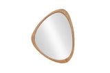 Wall mirror ORGANIC 65cm massive wood oak wood look
