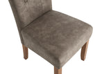 Chair CASA w/ neck roll microfibre taupe