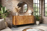 Sideboard SCORPION 140cm 3D mangobraun