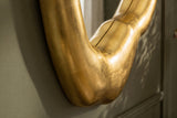 Wandspiegel AURA 90cm gold