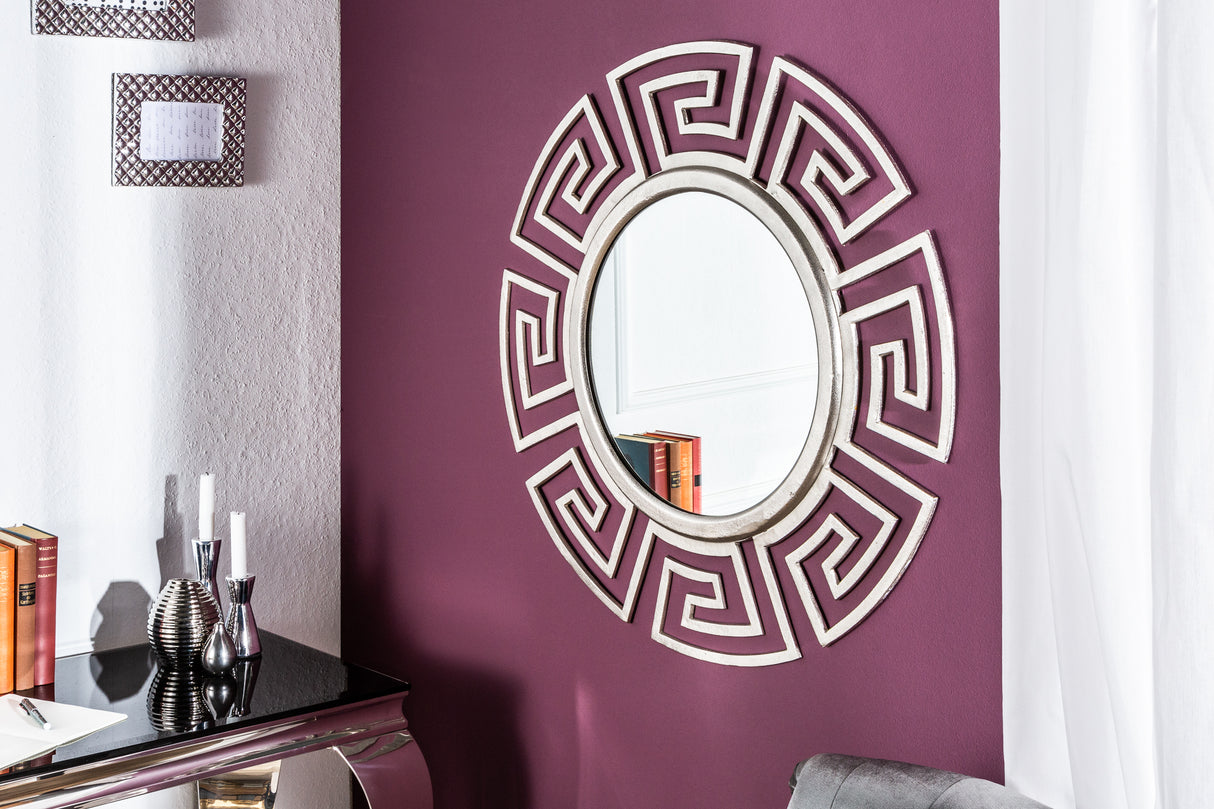 Wall mirror EUPHORIA 85cm silver