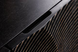 Sideboard GOLDEN SUNSET 140cm 3D Mangoholz schwarz
