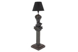 Table lamp DAVID 70cm skulpture black