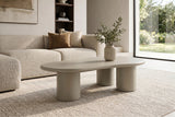 Coffee table ORGANIKO 130cm greige beige