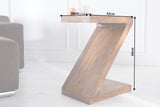 Side table Z 45cm sheesham wood