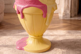 Beistelltisch SWEET SOCIETY Sundae 65 cm pastellgelb