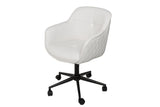 Office chair EUPHORIA 47-56cm artificial leather white