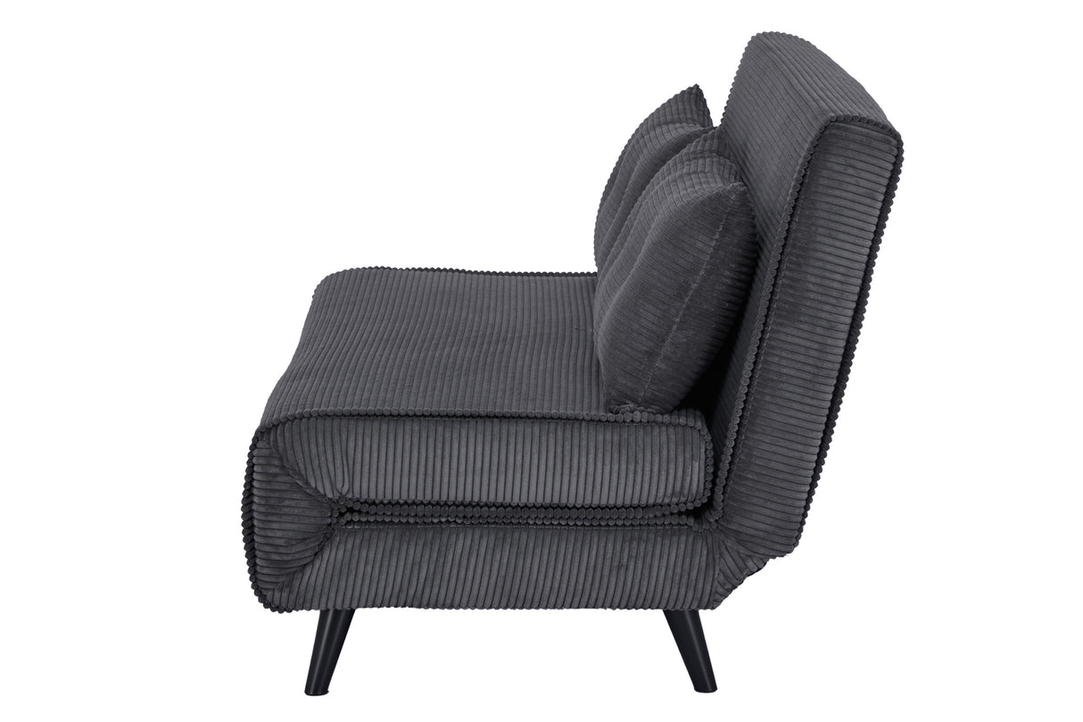 Schlafsessel SMART MULTIFUNCTION 140cm Cord grau