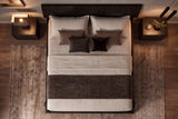 Bed SCORPION 180x200cm 3D mango wood black