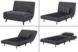Schlafsessel SMART MULTIFUNCTION 100cm Cord grau