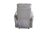 Cinema armchair HOLLYWOOD electrically adjustable textured fabric beige