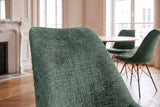 Chair SCANDINAVIA MEISTERSTÜCK  textured fabric green