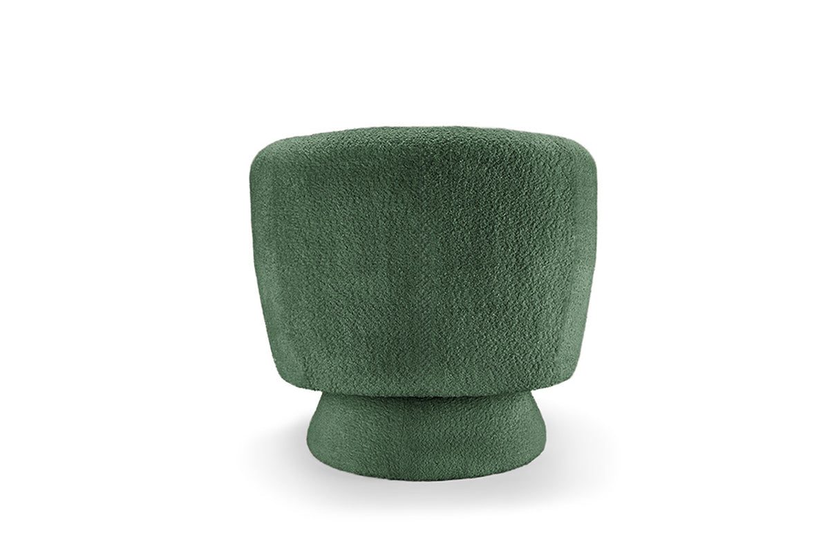 Sessel BOSSA NOVA 360° drehbar Bouclé grün