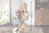 Ornament FLAMME 30-40cm Teakholz